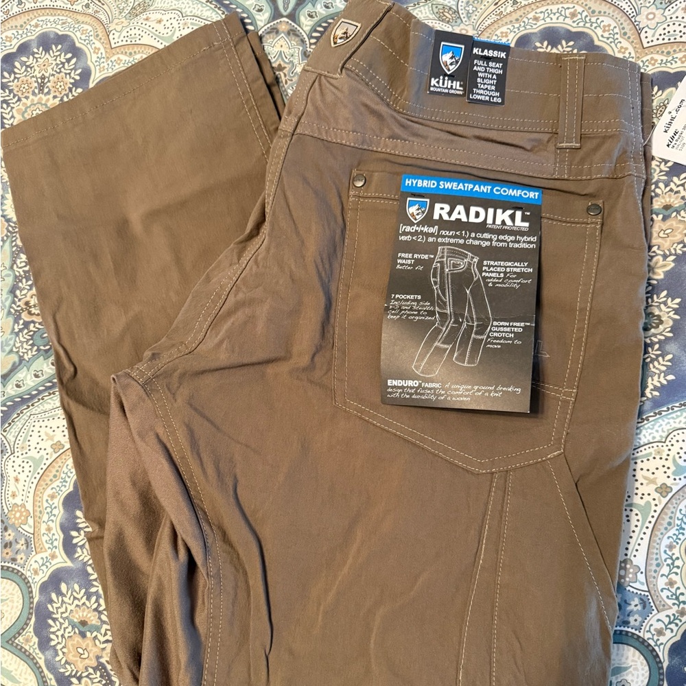 NWT Kuhl Radikl Klassik fit pants 34 x 30